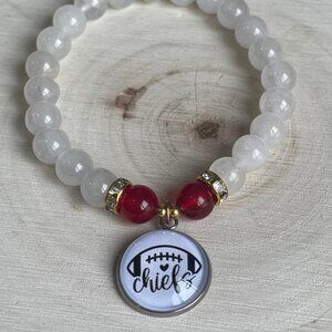 Kansas City Chiefs Charm Bracelet 06